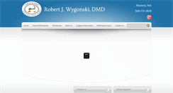 Desktop Screenshot of capecodoralsurgeons.com